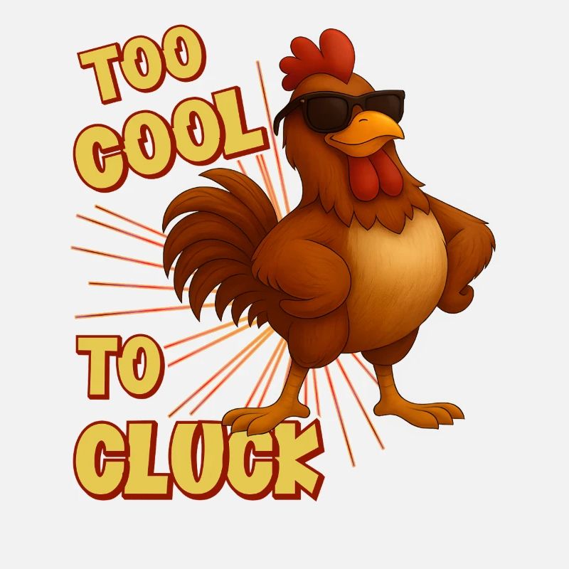 Too cool to cluck, chicken cool