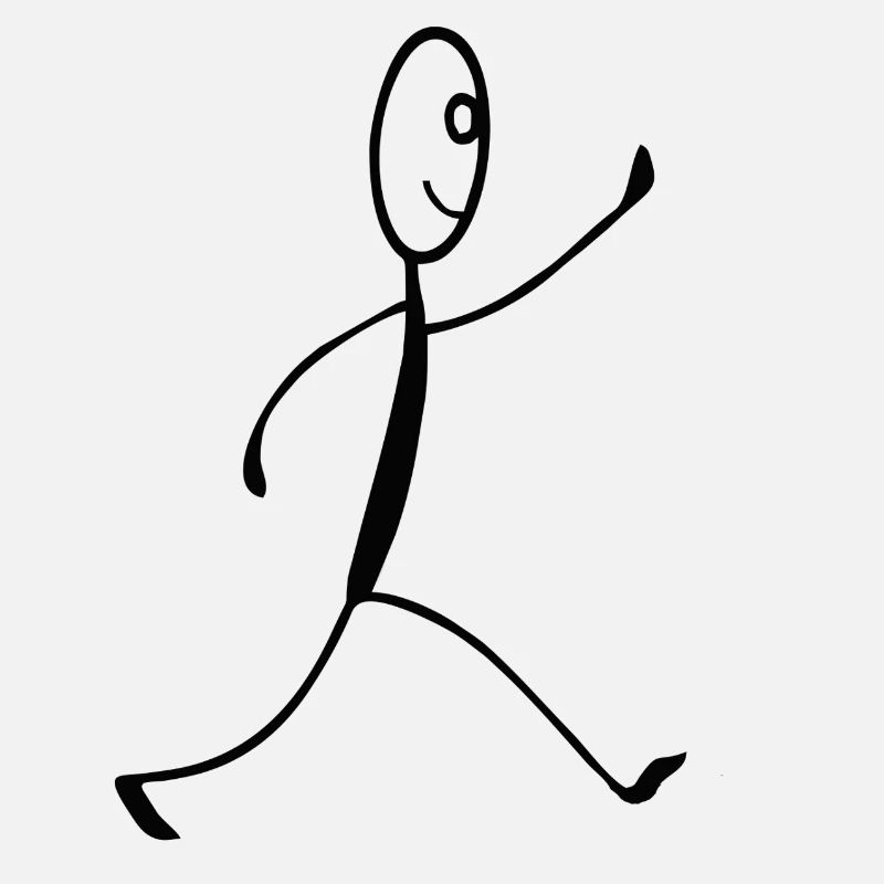 Figure en course