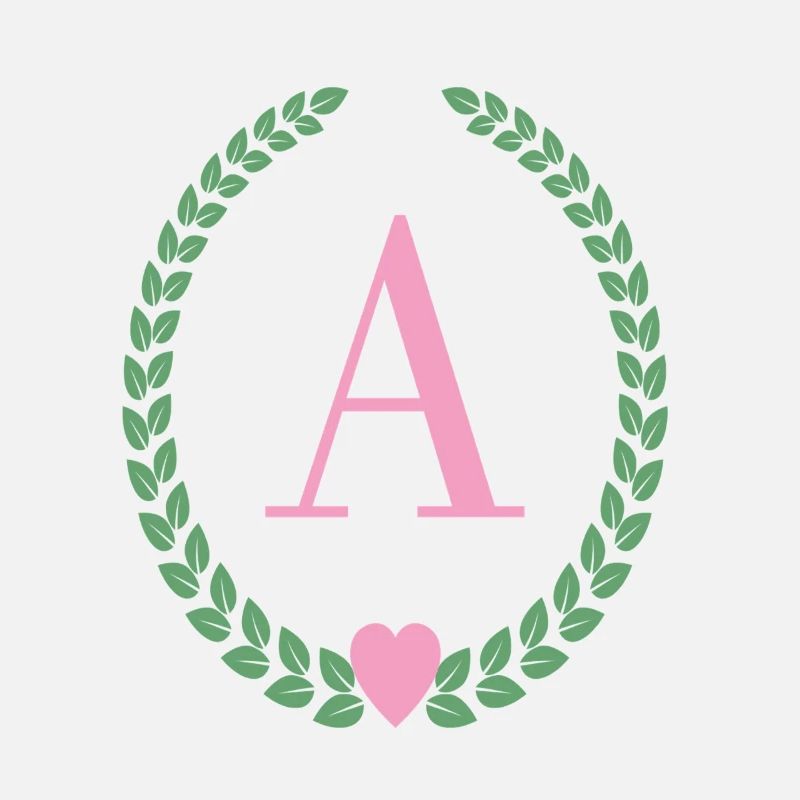 Letter A monogram