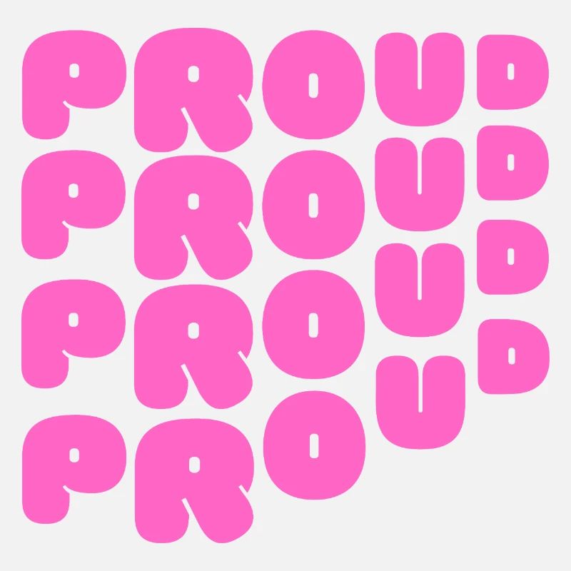 Pride / CSD / LGBTQ+ Design « PROUD »