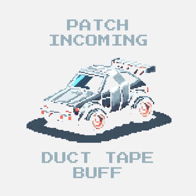 Patch : ruban adhésif | Humour des voitures RC