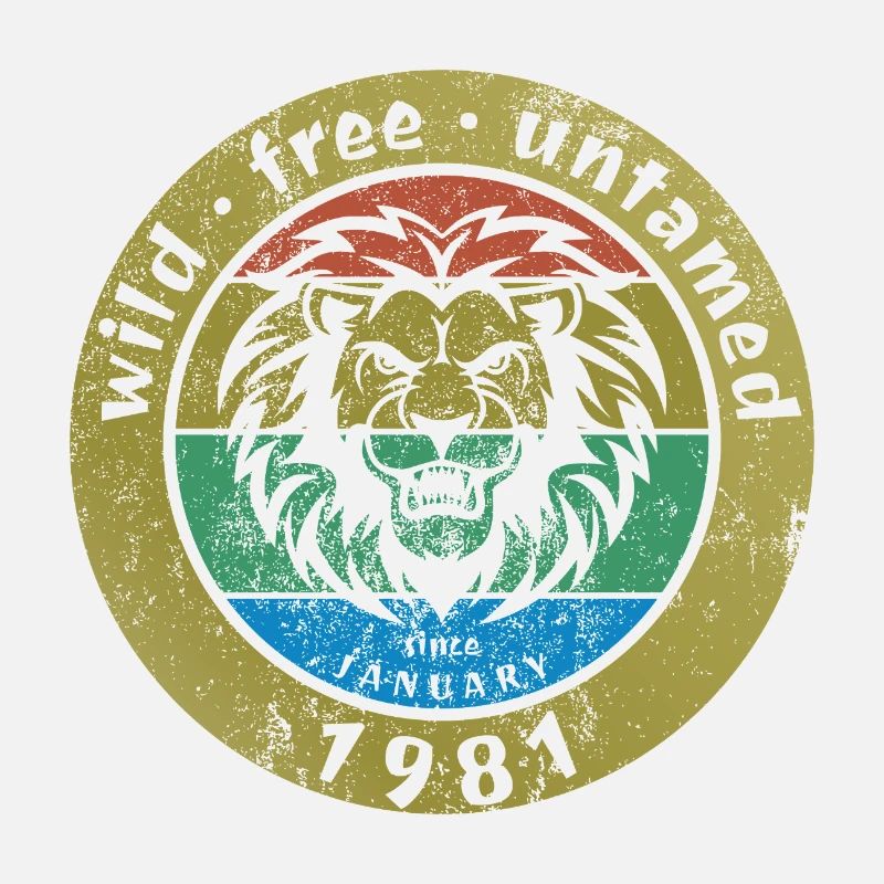 45. Geburtstag Sauvage, libre et indompté depuis 01/1981