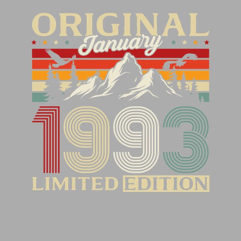 33e anniversaire Original janvier 1993