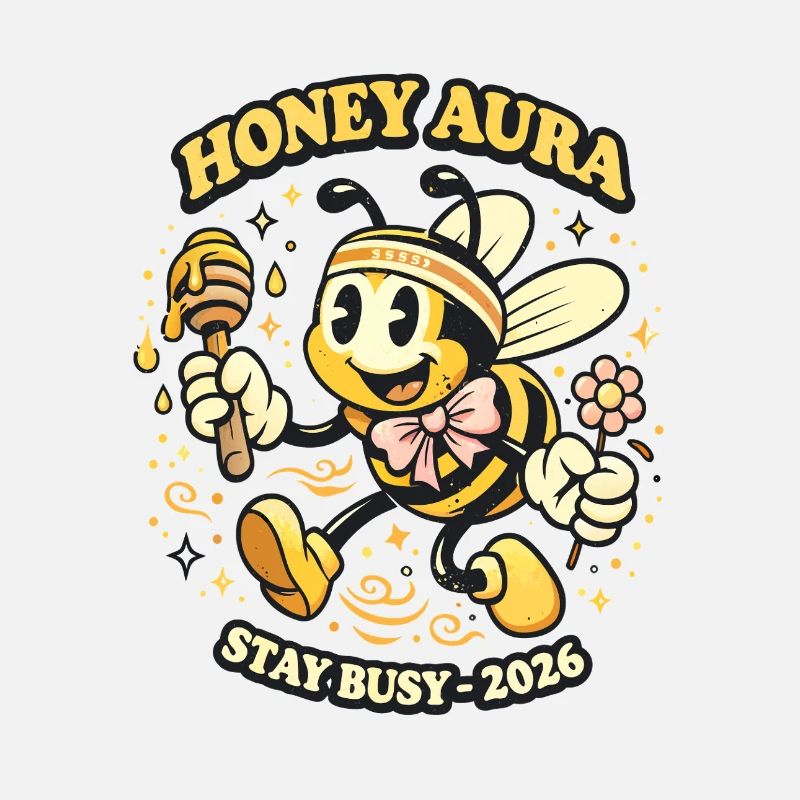 Honey Aura Bee 2026 Stay Busy