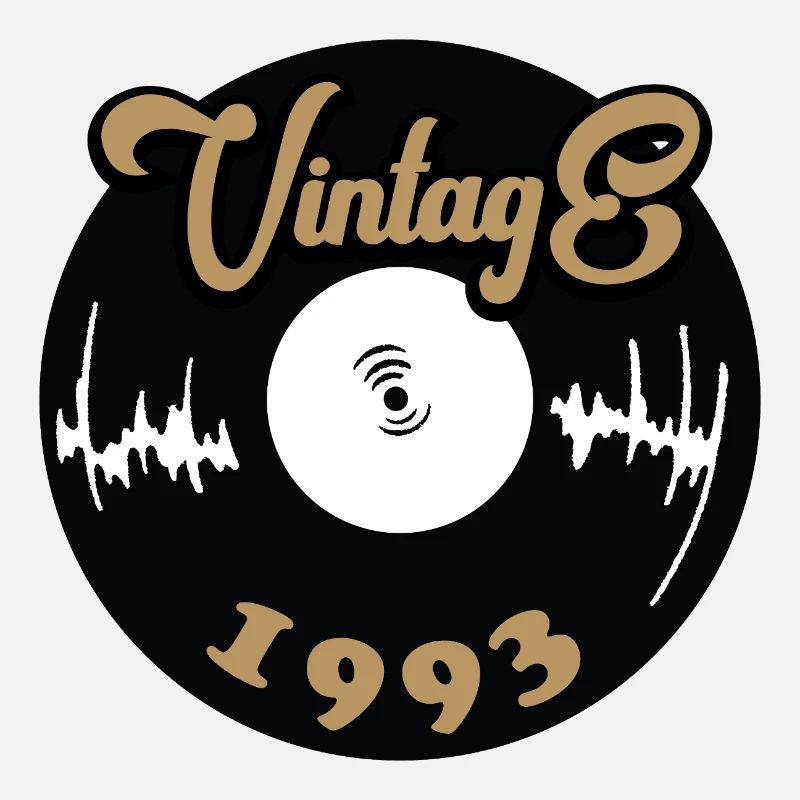 Design vinyle vintage 1993
