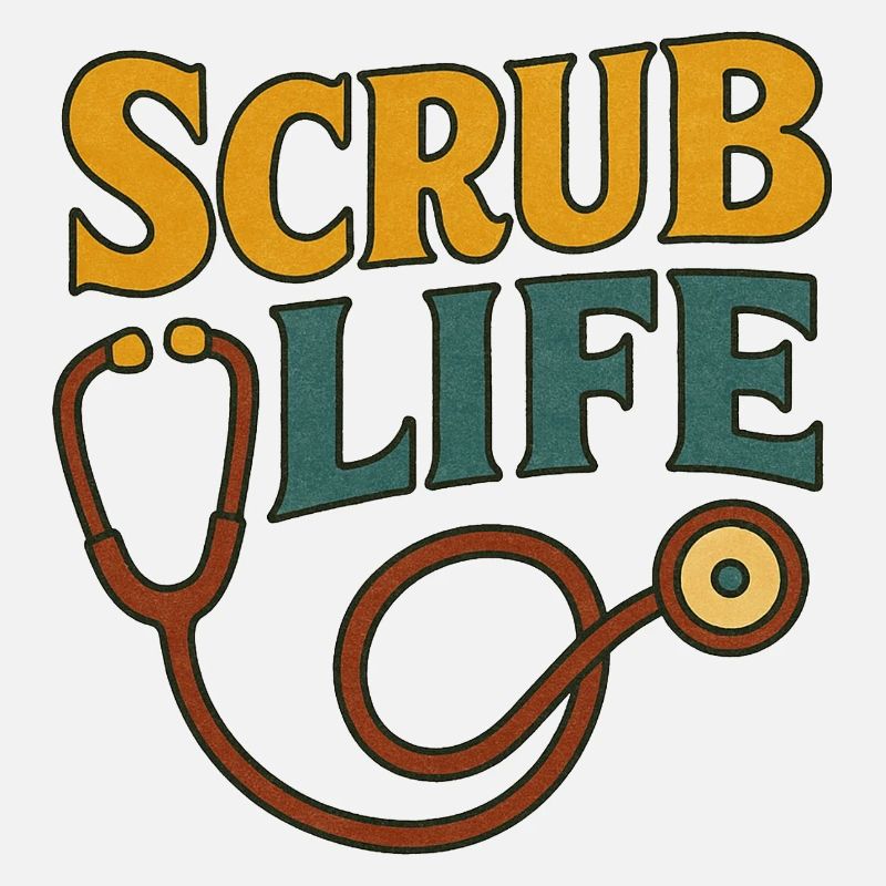 Scrub Life Medizinisches Stethoskop