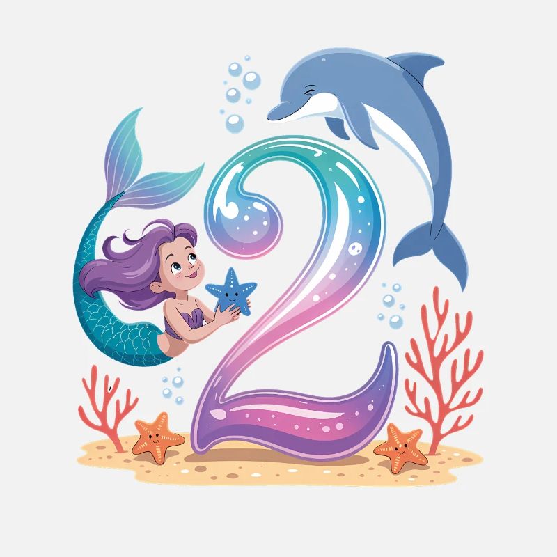Sirène 2e anniversaire 2 ans