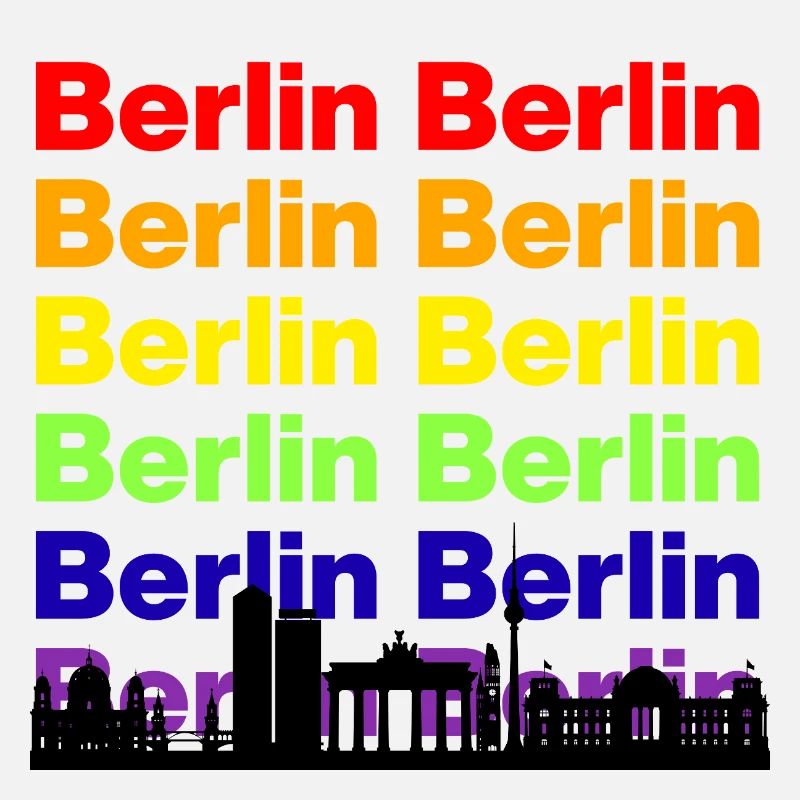 SKYLINE ARC-EN-CIEL DE BERLIN, CAPITALE DE LA FIERTÉ ! LGBTQ