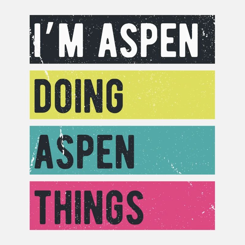 I’m Aspen Doing Aspen Things Retro Colors