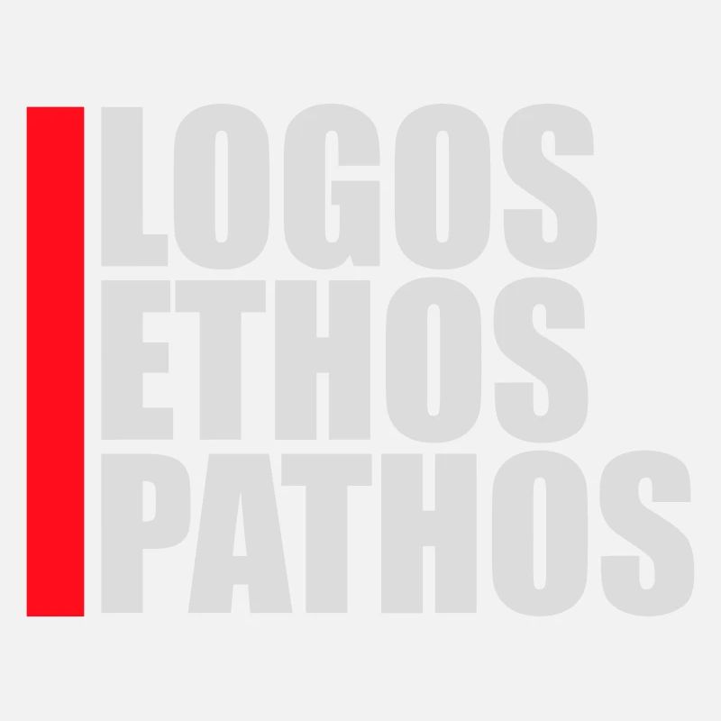 Logos Ethos Pathos Rhétorique Étudiant en Philosophie