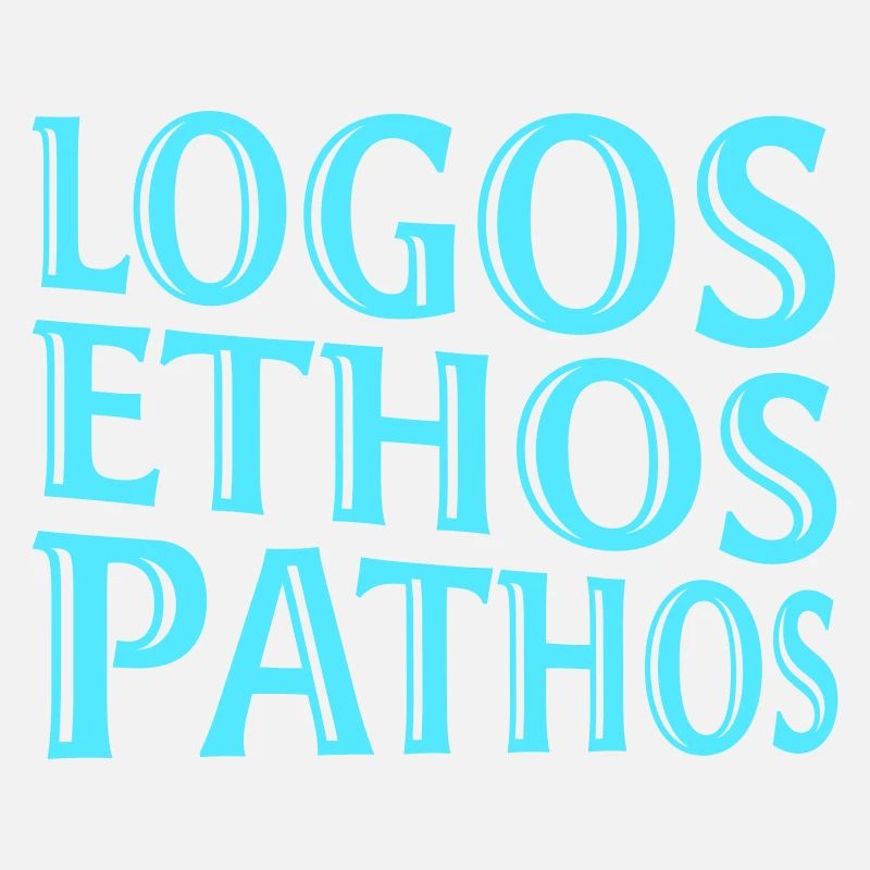 Logos Ethos Pathos Rhetorik Philosophie Student