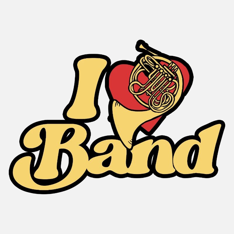 I Heart Band Cor rétro français