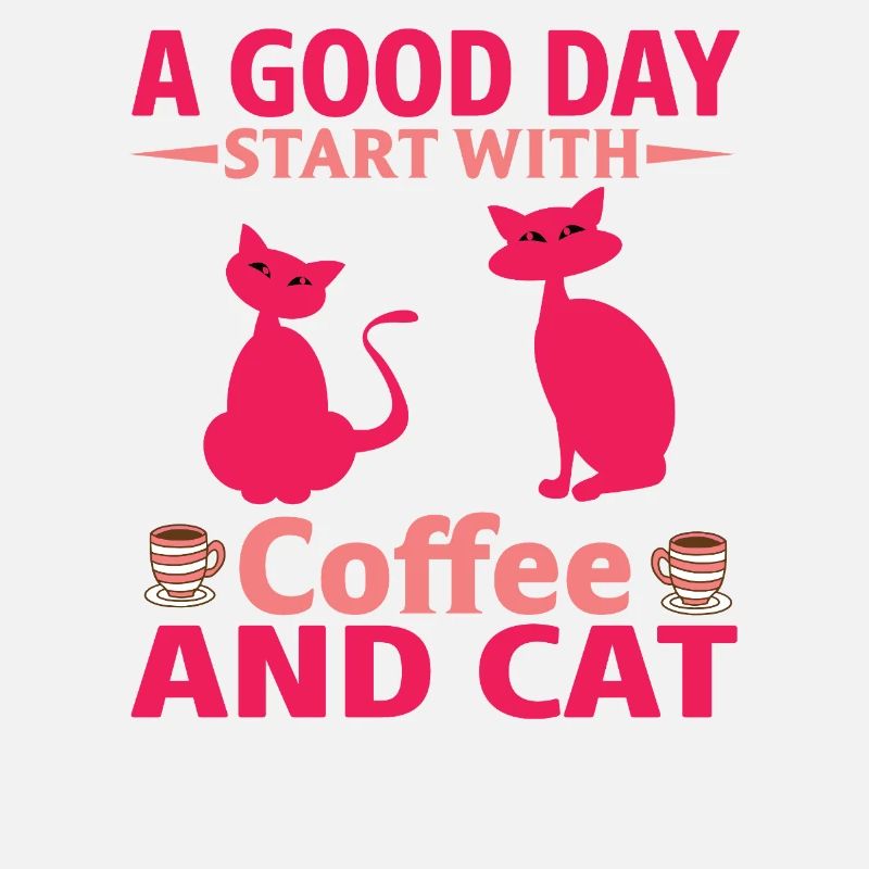 Good day start coffee cats