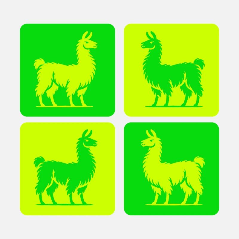 Pop Art des lamas