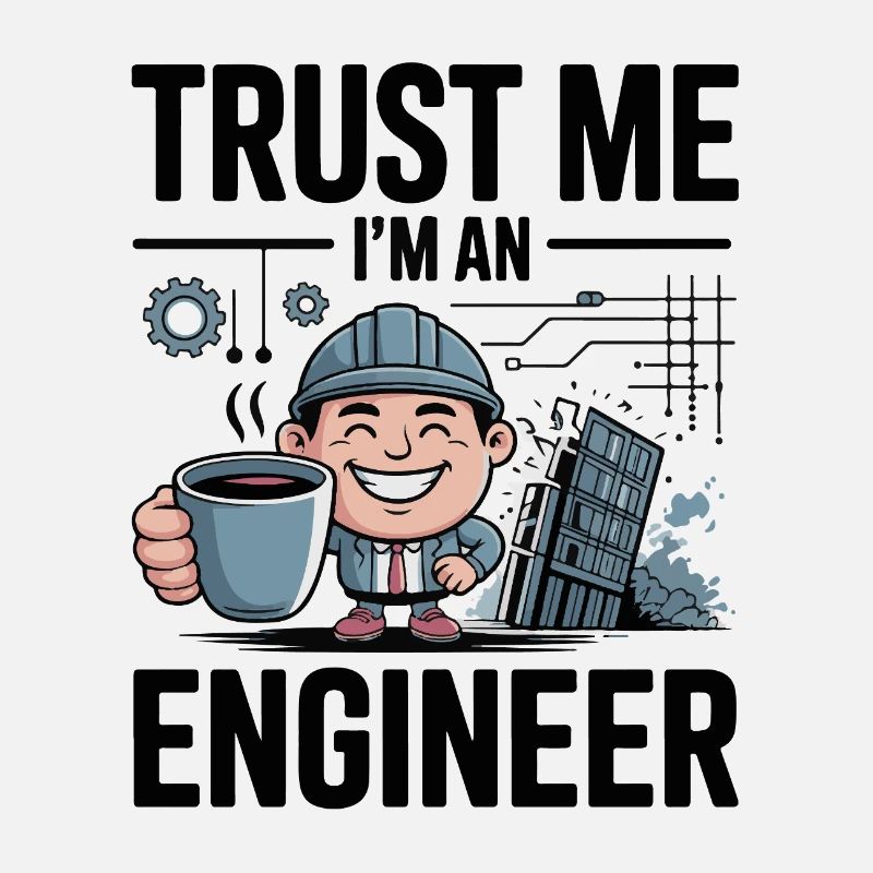 Trust Me I’m an Engineer - for light background