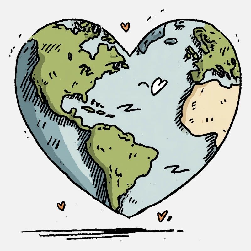 Globe du Cœur de la Terre