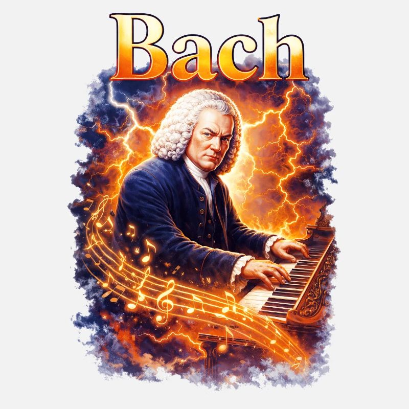 Le son du feu de Bach au piano