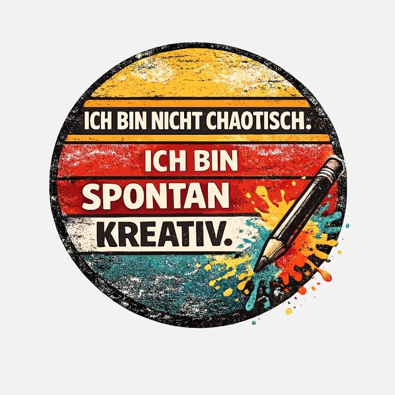Créatif spontanément : Pas chaotique