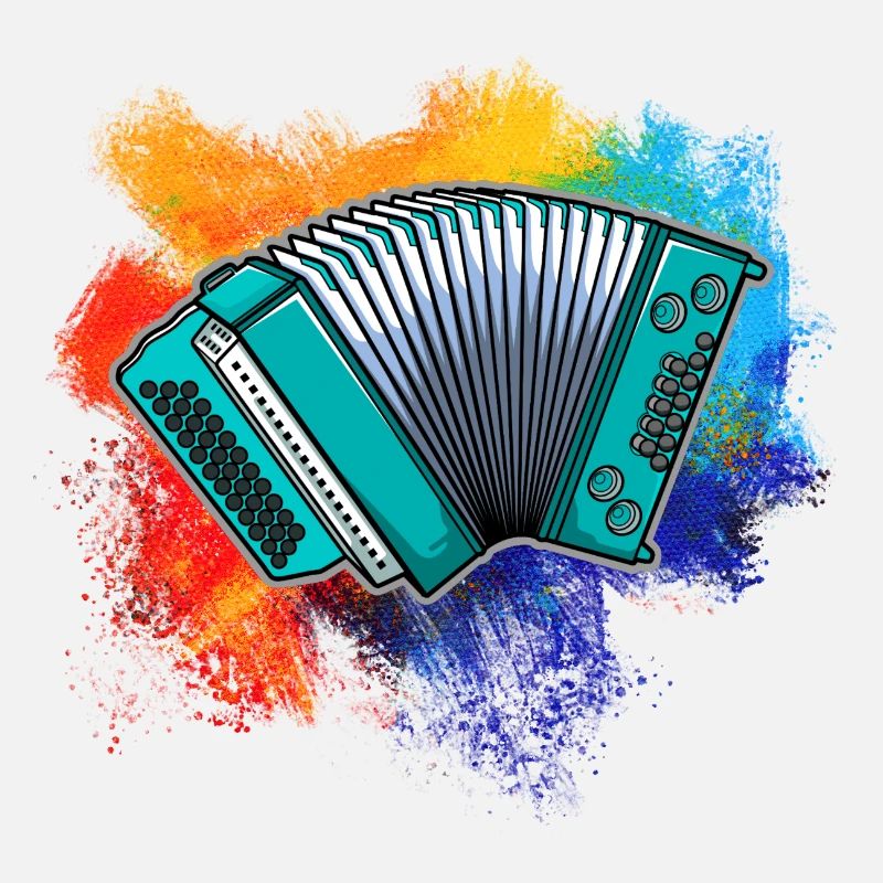 Colorful squeezebox
