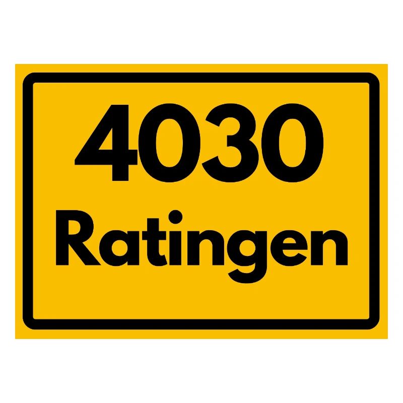 OLD POSTCODE ZIP CODE RETRO 4030 RATINGEN