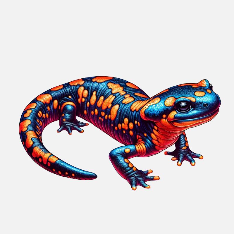 Neon Salamander Kaleidoskop
