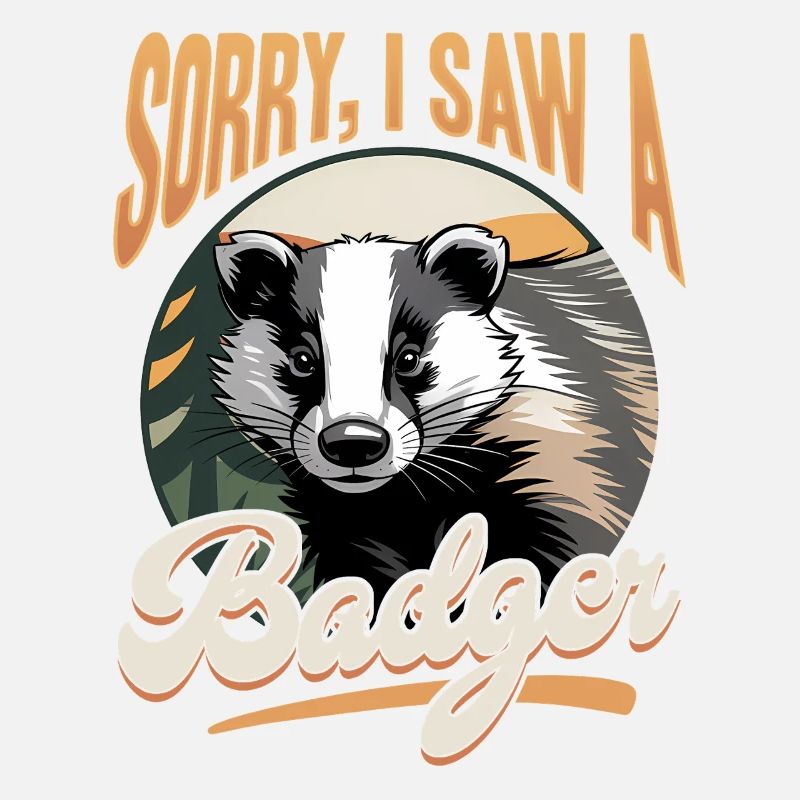 Funny Animal Badger