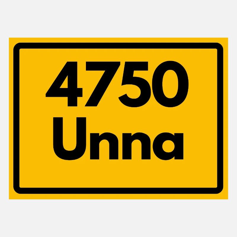 ANCIEN CODE POSTAL RÉTRO 4750 UNNA