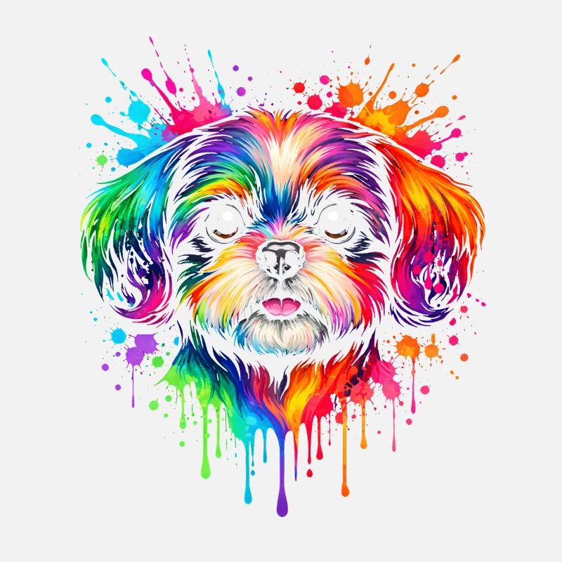 Shih Tzu | Art pop pour petits chiens