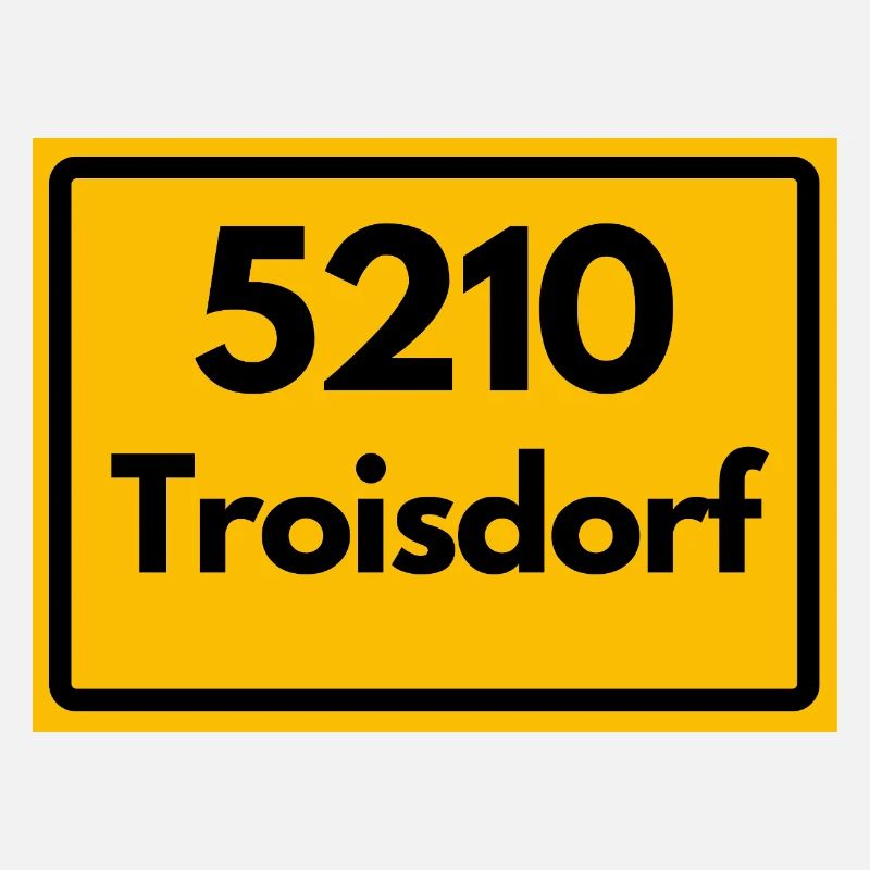 ALTE POSTLEITZAHL PLZ RETRO 5210 TROISDORF
