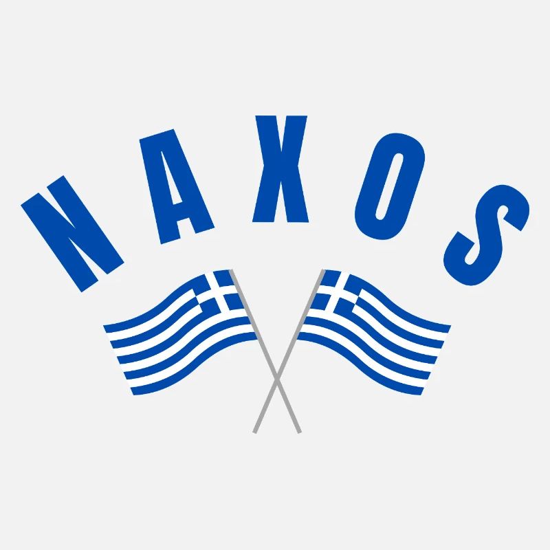 Drapeaux grecs de Naxos
