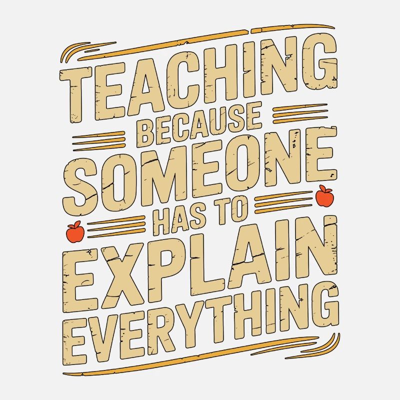 Elementary Teacher Teaching Because School Tutor