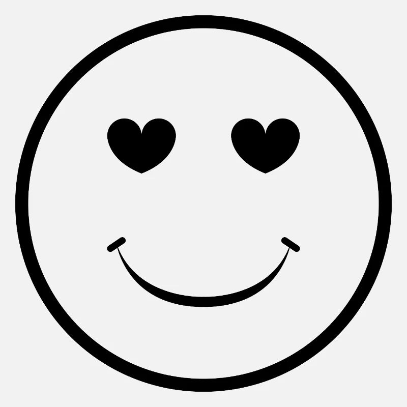 Heart Eye Smile Face