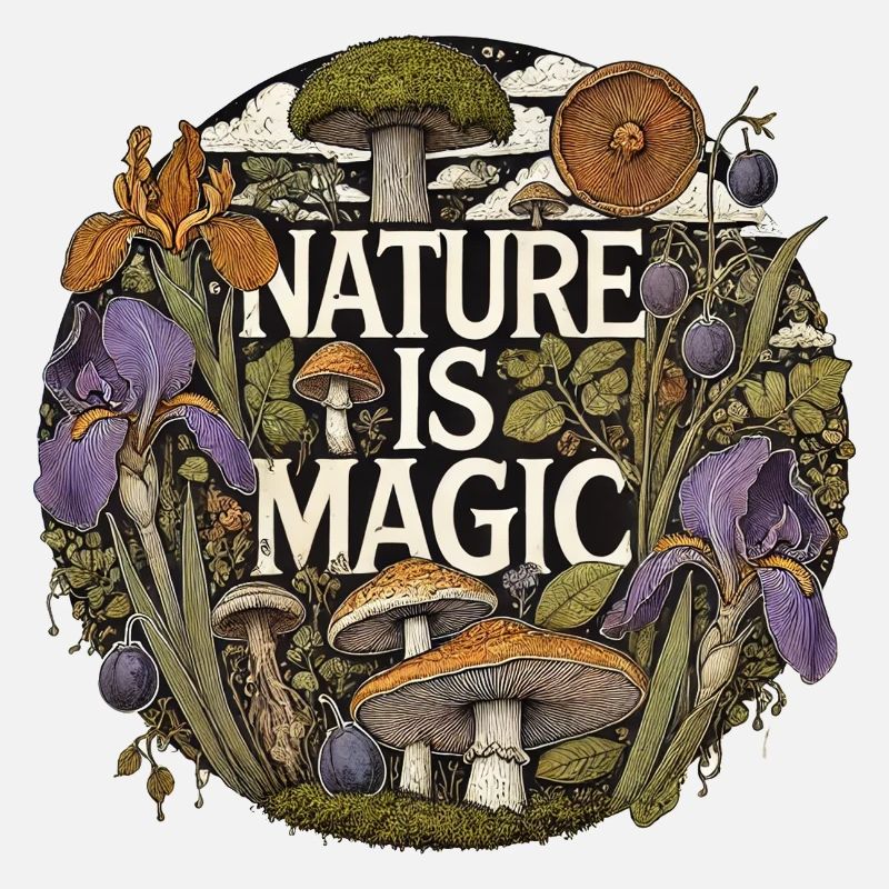 Nature Is Magic: Mushrooms & Flora Circle
