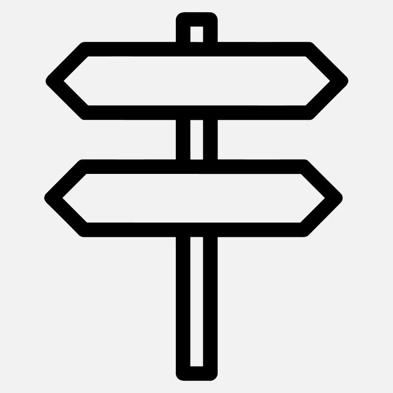 panneau directionnel