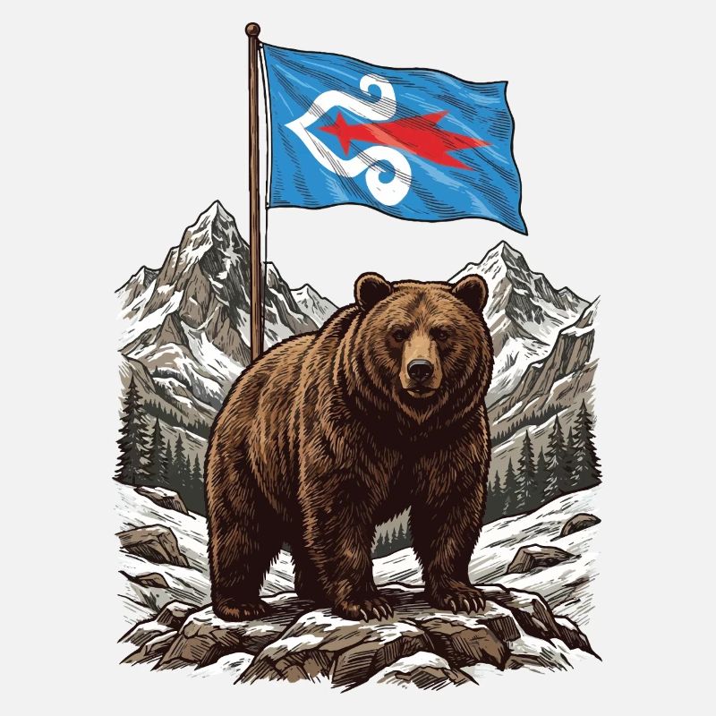 Ainu Flag Bear