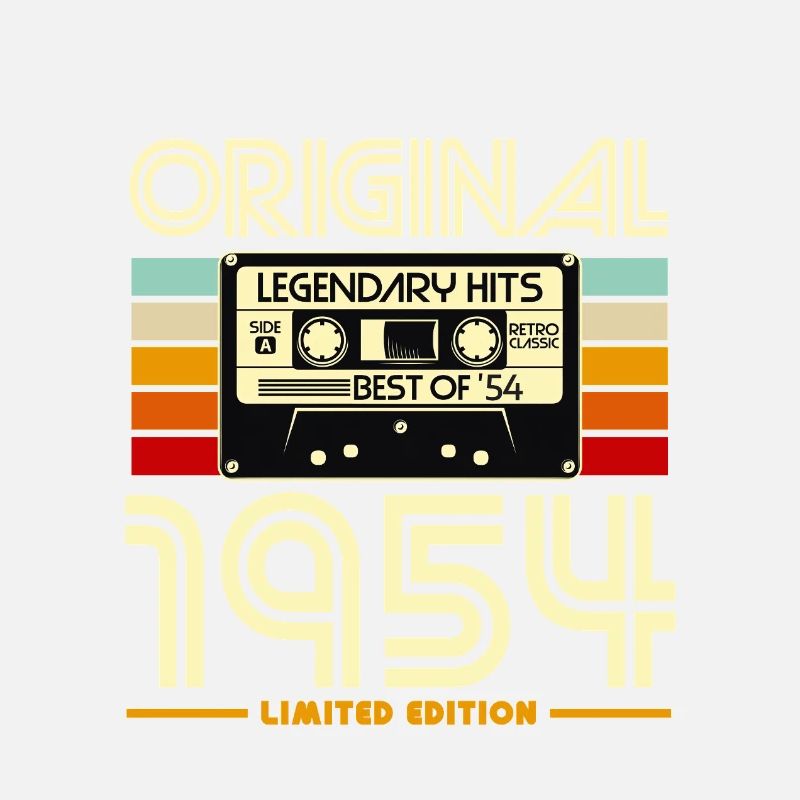 Original 1954 Cassette Retro