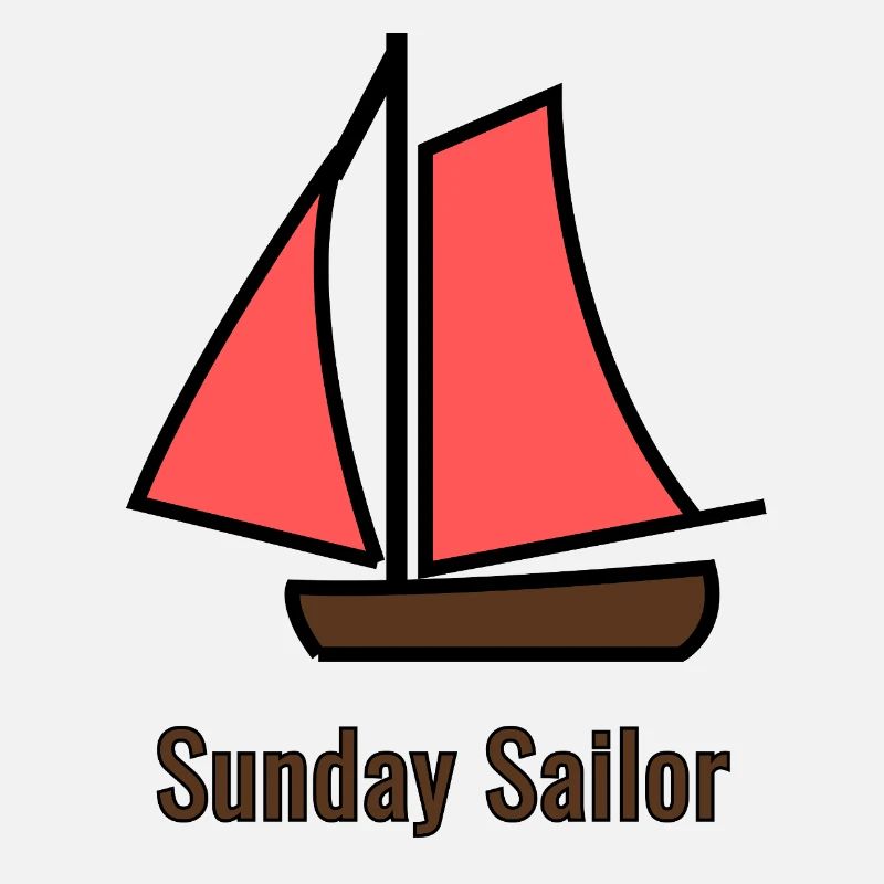 Sunday Sailor - Red Gaff Sailor