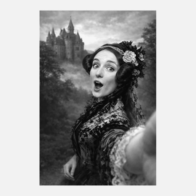 Selfie portrait d’Ada Lovelace