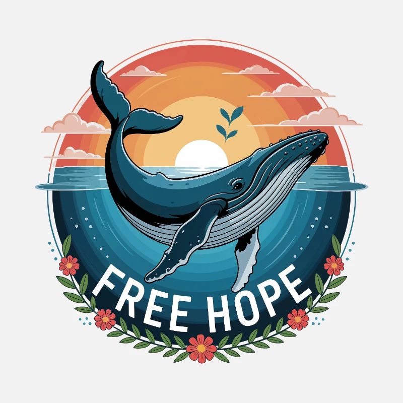 FREE HOPE :: Hope/ Timmy der Wal in der Ostsee