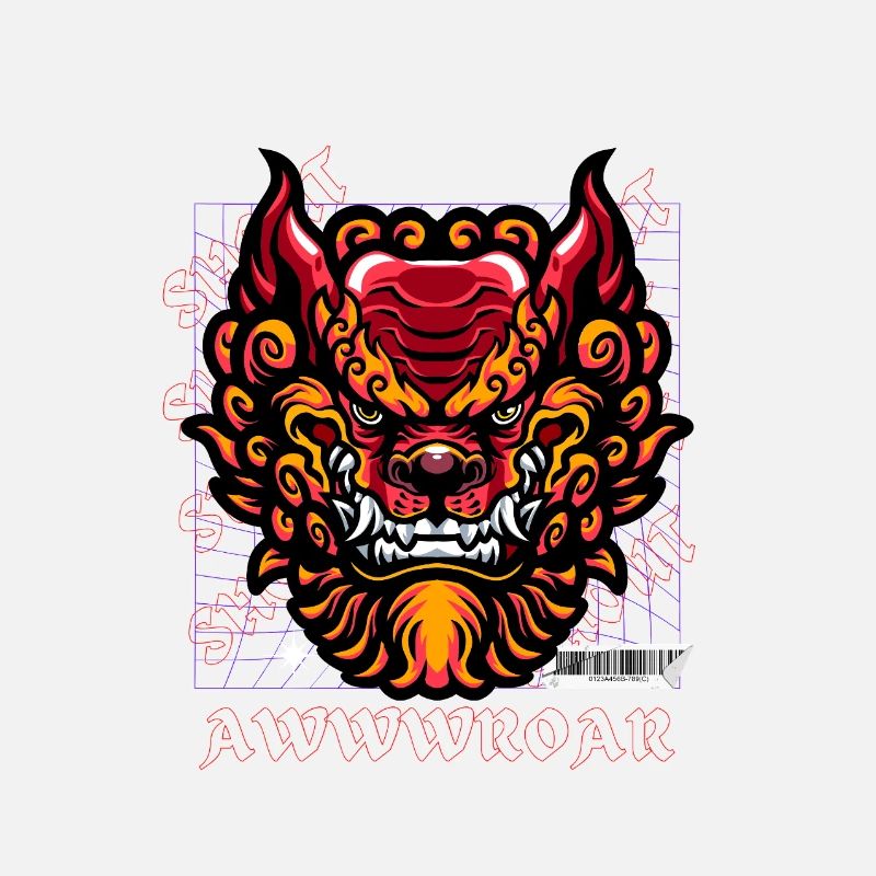 Feu du Dragon Néon