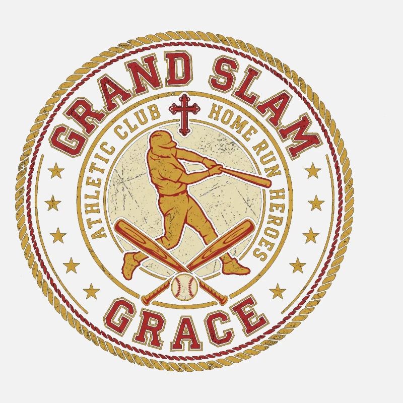 Grand Slam Grace Christlicher Baseball Glaube