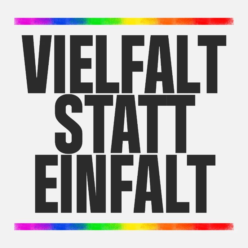 Vielfalt statt Einfalt – Regenbogen / Gay, CSD