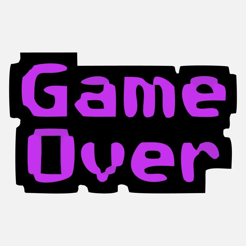  Game Over Pixel Retro