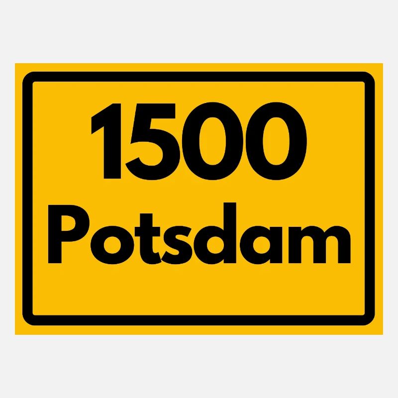 ALTE POSTLEITZAHL PLZ RETRO 1500 POTSDAM HEIMAT