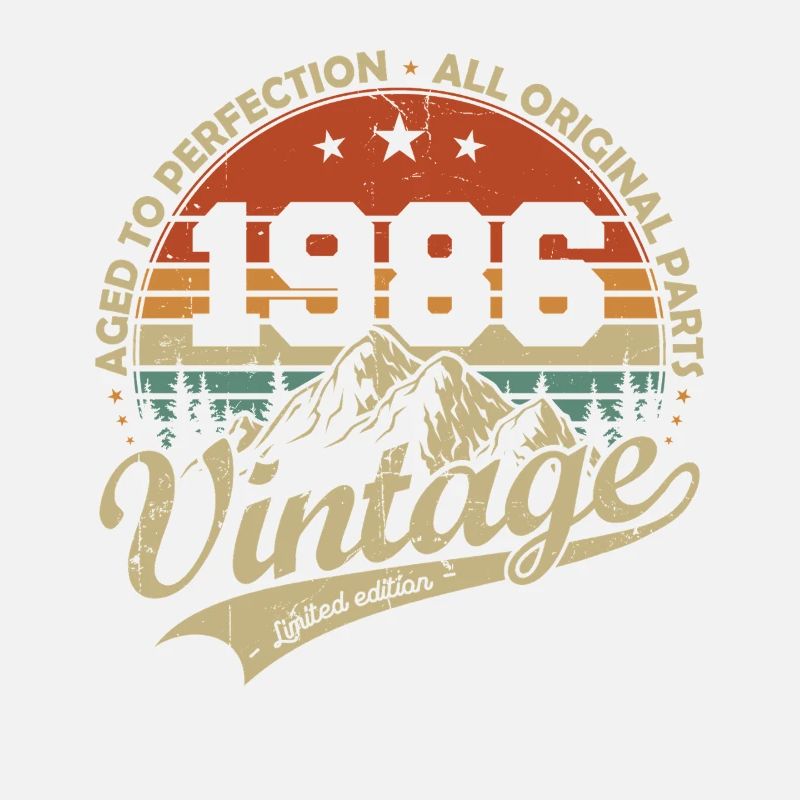 1986 Vintage Original Retro Geburtstagsgeschenk