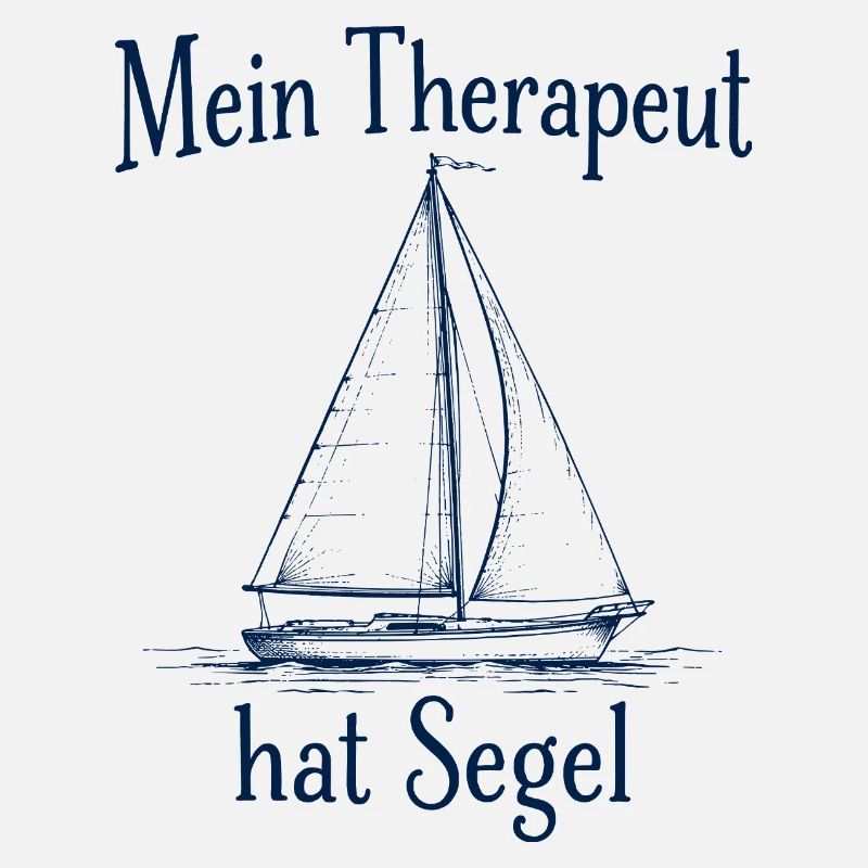 Sailing Sailor Funny Fun Sailboat Graphic