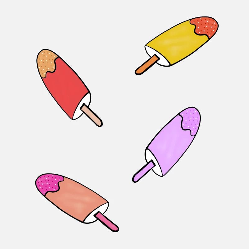Eis Kinder Sommer Erfrischung 