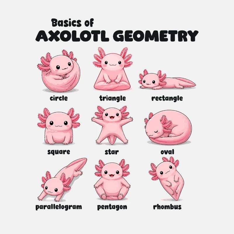 Axolotl Geometry Basics Funnier