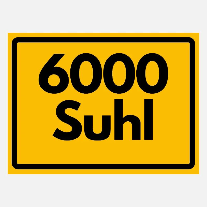 OLD POSTCODE 6000 SUHL HEIMATSTOLZ ORIGINAL
