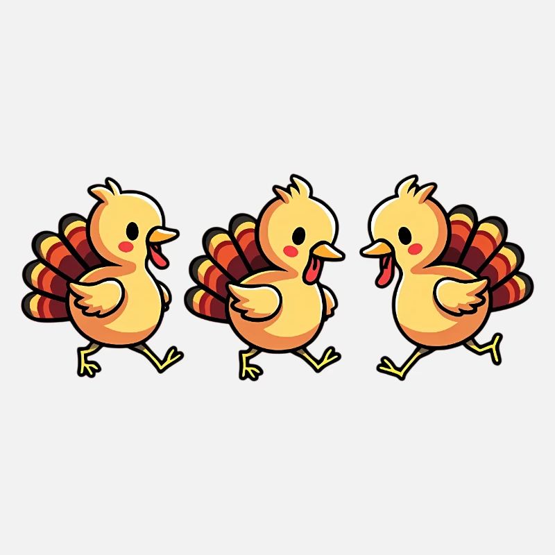 Bébé dinde de Thanksgiving